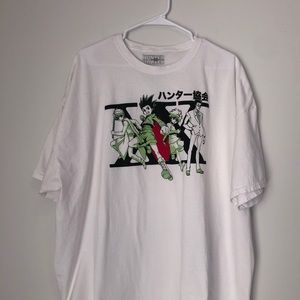 Hunter x Hunter 3XL White T-shirt